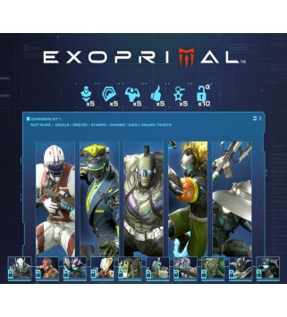 Exoprimal - Overdrive Kit 1 DLC Bundle Steam Key GLOBAL